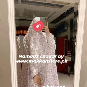 WHITE NAMAAZ CHADDAR