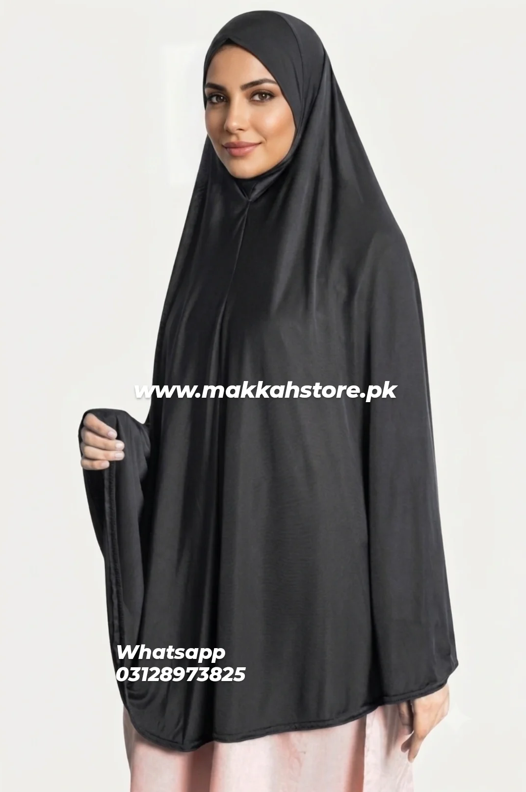 BLACK MAKHNA HIJAB
